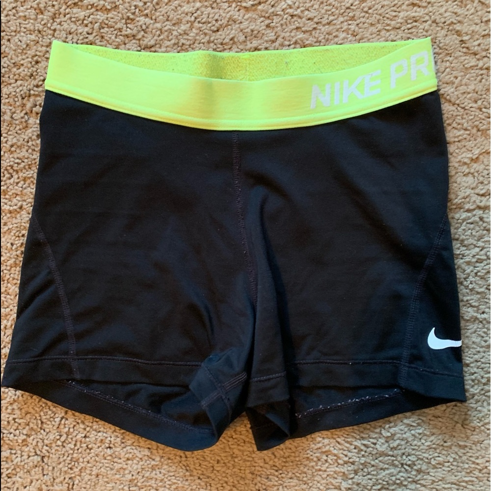 Nike pro compression shorts
